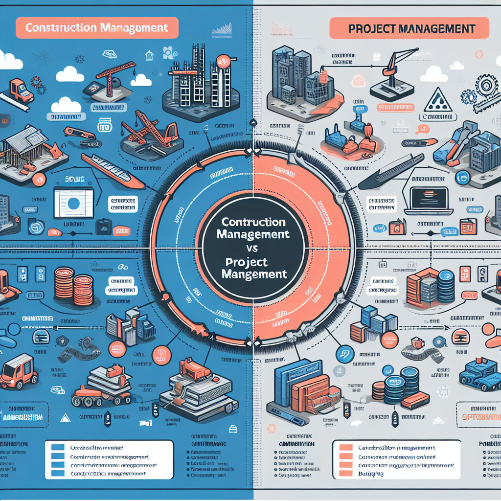 Project Management vs Construction Management