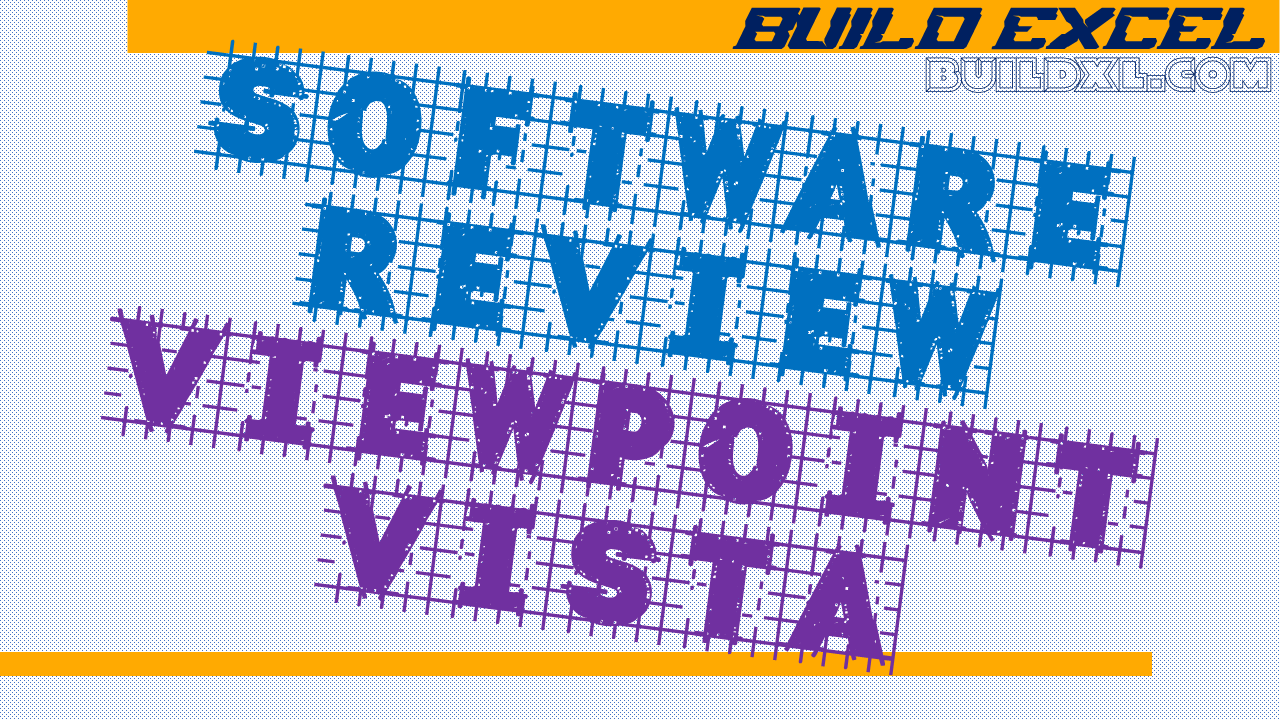 Viewpoint Vista software for Construction Management.