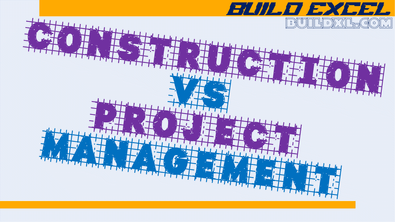 Comparison of construction and project management roles